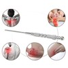 Facial Reflexology Massage Tool Retractable Stainless Steel Reduce Pain Manual