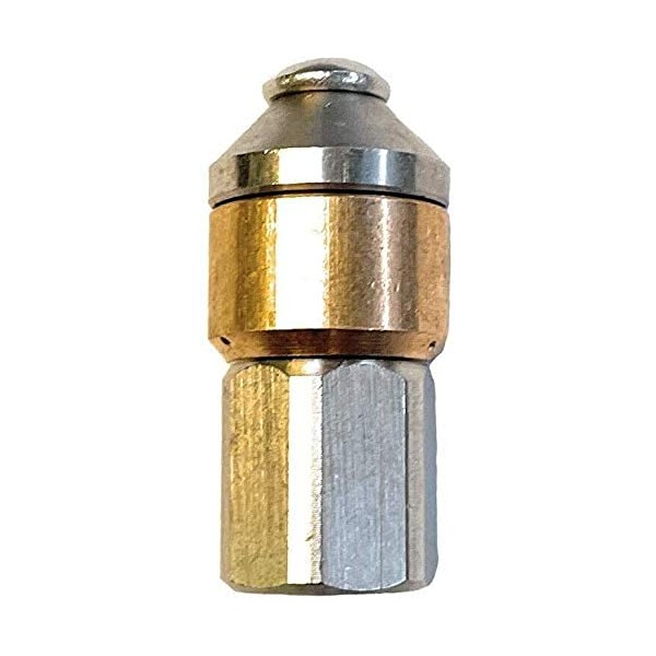 1 x rotating pipe cleaning nozzle 1/8 inch for pipe