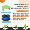 Kousika 29252 29092 Spool Compatible with Greenworks 21332,21342, 24V, 40V,
