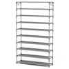 LANTEFUL 10 Tiers Shoe Rack 50 Pairs Large Capacity Tall