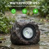 Candieslife Solar Rock Lights Outdoor Garden Waterproof - Super Bright
