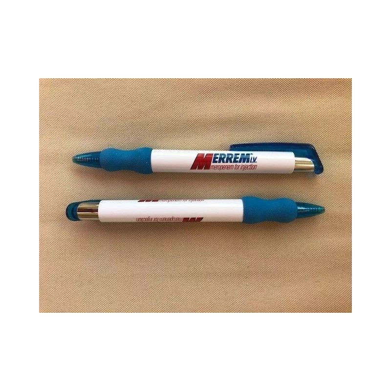 2 Merrem / Novaplus Shakespeare Pens with Clip & Grip