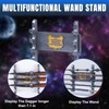 5 Tiered Wand Holder Wall Mount,Wood Wand Stand,Wand Display,Suitable for