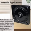 AeKeatDa 12 Inch Bar Stool Swivel Plate Replacement 360 Degree