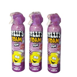 FOZZI'S NEW Foam Soap Aerosol for Kids Punchy Purple,(Grape)11.04 oz (313gm) Pack of 3