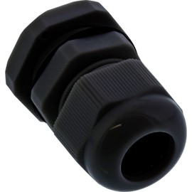 InLine® IP68 Cable Guide 6-12 mm Black Nylon