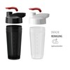 Activlab Shaker PRO 700 ml Black-Red, Professioneller Shaker für Proteinshakes,