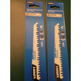 Hart X2/HART 6-inch PRUNING RECIPROCATING SAW BLADE 5 TPI (Teeth-Per-Inc
