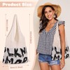 Sightor Crochet Tote Bag, Mesh Beach Bag Knit Summer Hobo