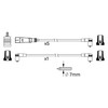 Bosch Automotive 0986356340 Ignition Wire Set