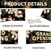 3x10 ft Grand Opening Banner with Ribbon – Elegant Grand