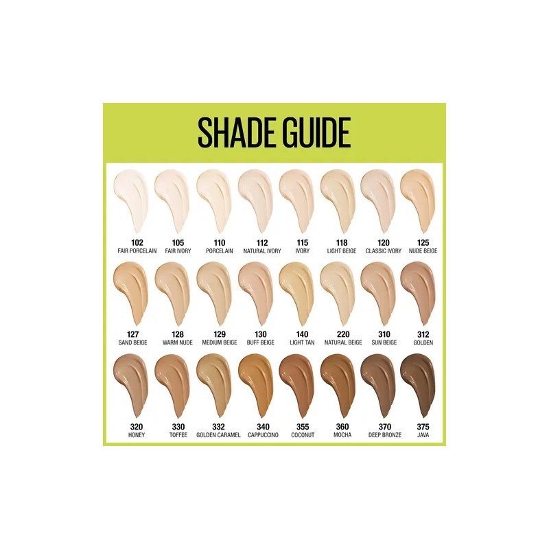 Maybelline Super Stay Full Cover Liquid Foundation Mate