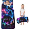 Toddler Nap Mat Kid Game Sleeping Mat with Removable Pillow