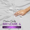 Sunshine Comfort® Brushed Cotton Flannel Non Iron 25cm Fitted Bed