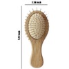 Morsafe Metal Bristle Mini Hair Brush and Comb Set