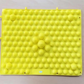 Interlocking Acupressure Foot Mat (Red) Foot Massager Device 2ea