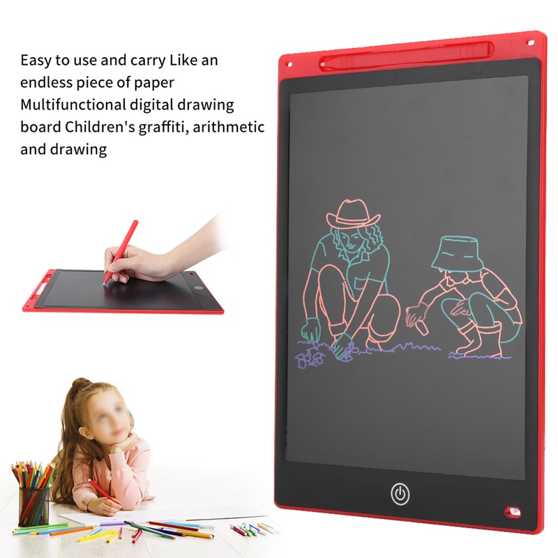 Writing Board Electronic Digital LCD Children Memo Painting Supplies for