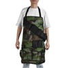 BBQ Apron Oxford Cloth Lightweight Kitchen Chef Grilling Apron for