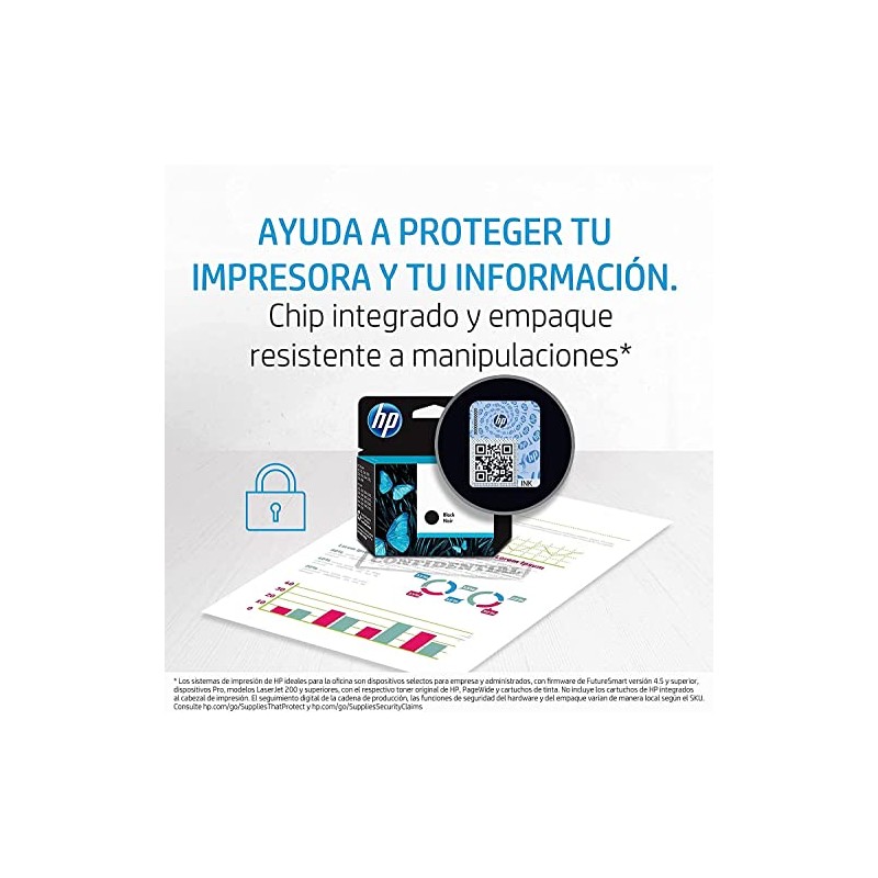 HP Cartucho de Tinta 954 Negra Original (L0S59AL)