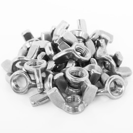 Topnorm24 DIN 315 - M3-10 Pieces Wing Nuts Butterfly Nuts Stainless Steel A2 V2A Metric Rustproof High Quality Wing Nut Wing Nut (10, M3)