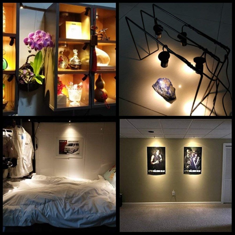 Jorunhe 1.5w White LED Mini Surface Mounted Light Jewelry Cabinet