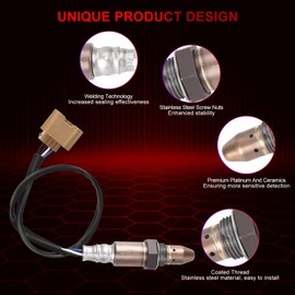 FIREMOTOO Pack of 2 O2 Oxygen Sensor 234-9133 Upstream and 234-4905 Downstream Compatible with Nissan Altima Base S SL SR SV 2.5L 2013 2014 2015 2016 2017 Replace 22693-3TA0A 211500-7590 226A0-3TA0B