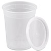 Great Credentials Plastic Soup Food Container with Lids (12), 32