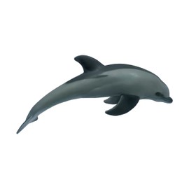 Deluxebase Mini Animal Adventure Replica - Dolphin from Small Sized Realistic Toy Figure That Makes an Ideal Sealife Animal Toy for Kids