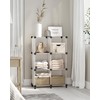 SONGMICS 6 Cube Storage Organizer, DIY Closet Shelf, Plastic Clothes