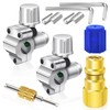 A/C Retrofit Valve Kit-Refrigerant Retrofit Valve Set, with R12 to