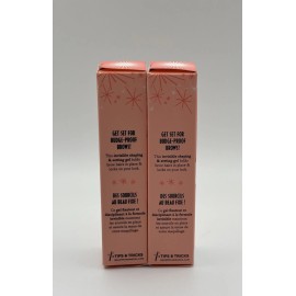 Benefit NEW 2X Benefit 24-HR Brow Setter 24-Hour Invisible Gel CLEAR Travel 2ml/0.06oz E
