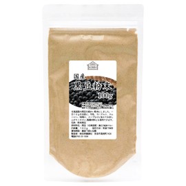 Shizen Health Co. Black Bean Powder, 3.5 oz (100 g), Kinako Flour, Made in Japan, Additive-Free Black Beans
