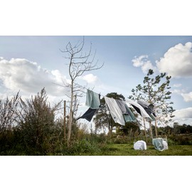 Zone Denmark Classic Bath Towel 70 x 140 cm Cotton Blue – Bath Towels (Bath Towel, Cotton, Blue, Monotone, Washable at 60 °C)