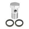 A ABSOPRO Car Brake Line Fitting Adapter 1.26" Length M14x1.5