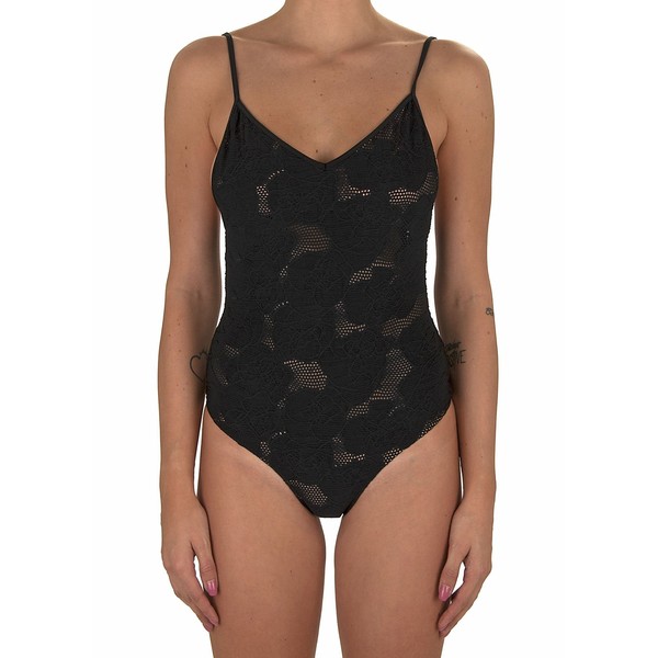 Amuse Society Silla One Piece Black Sands Womens XS