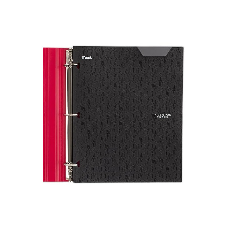 Five Star - Carpeta de 2 bolsillos, carpeta de plástico