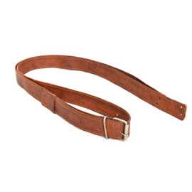 Gusti Leder nature Genuine Leather Shoulder Strap Replacement Additional Handle Carry With Buckle Vintage Brown T1