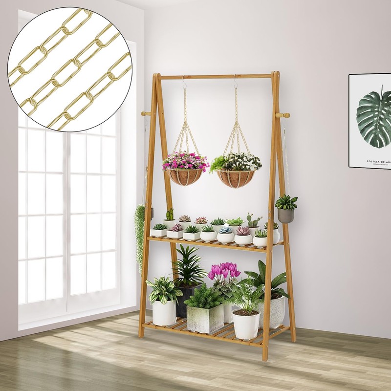Omytie 15 Ft Heavy Duty Hanging Chain Kit with Connection