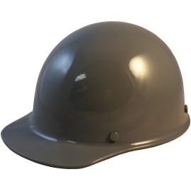 MSA Skullgard Small Cap Style with Ratchet Suspension - Custom Gray - No Protective Edge