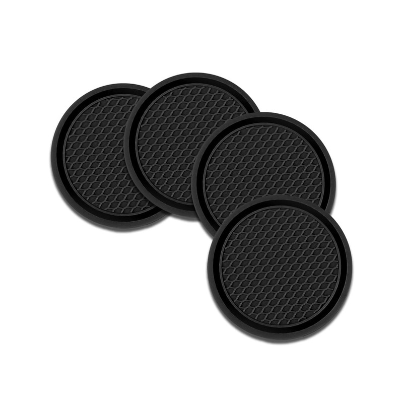 Car Cup Holder Coaster, 4PCS Universal Non-Slip Cup Holders Embedded