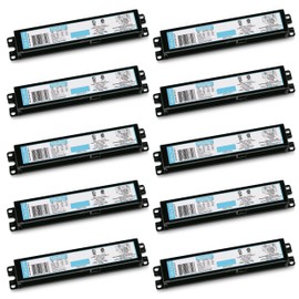OHLECTRIC (10 Pack) Replacement for ICN-4P32-SC 3 & 4 Lamp T8 Fluorescent Electronic Ballast - 120-277 Volt - Instant Start - UL Approved