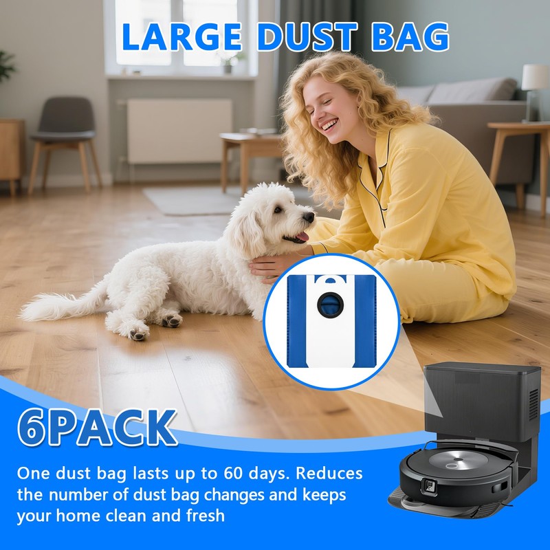 SunDiss Disposable Dust Bag Compatible with bObsweep UltraVision and UltraVision