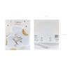 PartyDeco Serviettes Sleepy Baby Hello Baby White 16 x 16
