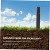 OSALADI Garden Solar Lamp Stakes 8pcs Ground Stake Spike for