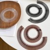 UOMIO 12 PCS Stretch Full Circular Stretch Comb Hair Bands,