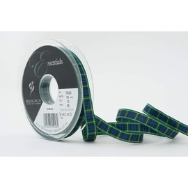 Berisfords BF_007622_10_0013_25 Polyester Tartan, 10.4 x 10.4 x 1.6 cm, Gordon