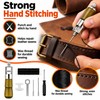 Leather Hand Sewing Tool for Stitching & Repairs – Stainless