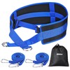 Bilbear Sled Pulling Belt,Adjustable Sled Training Waist Belt,Belt for Pulling,Weight