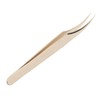 Domary Stainless Steel Eyelash Tweezer Professional Lash Extension Application Nail