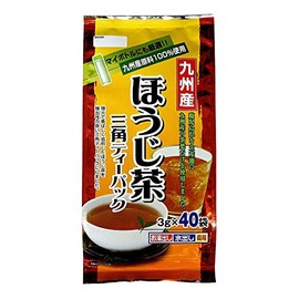 Juroen Hojicha Triangular Tea Pack, Made in Kyushu, 4.2 oz (120 g) x 5 Tea Bags